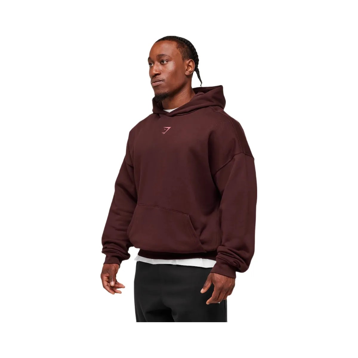 Gymshark Lifting Club Hoodie - Rich Maroon - HypeFly India View 2