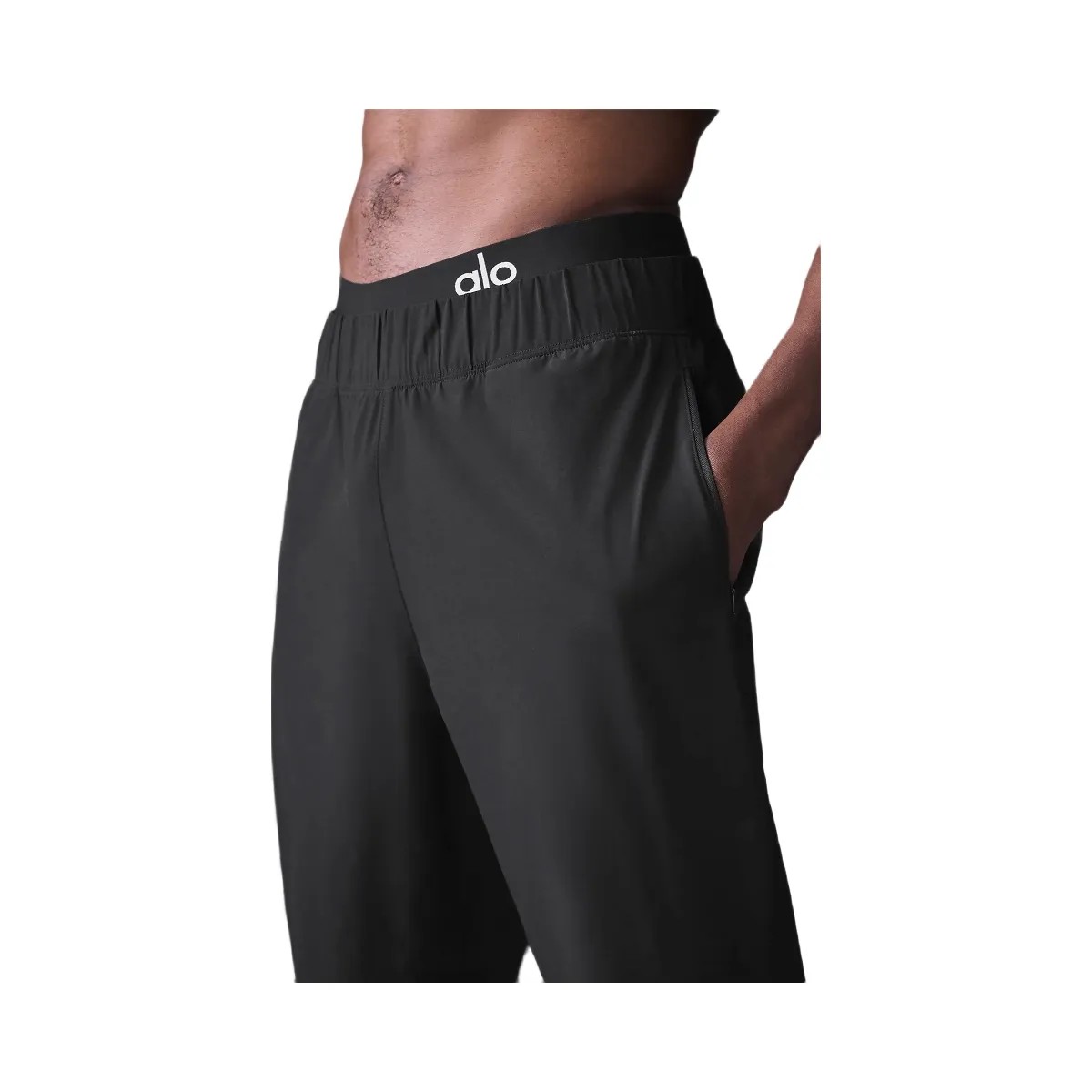 Alo Men's Repetition Pant - Black - HypeFly India View 3