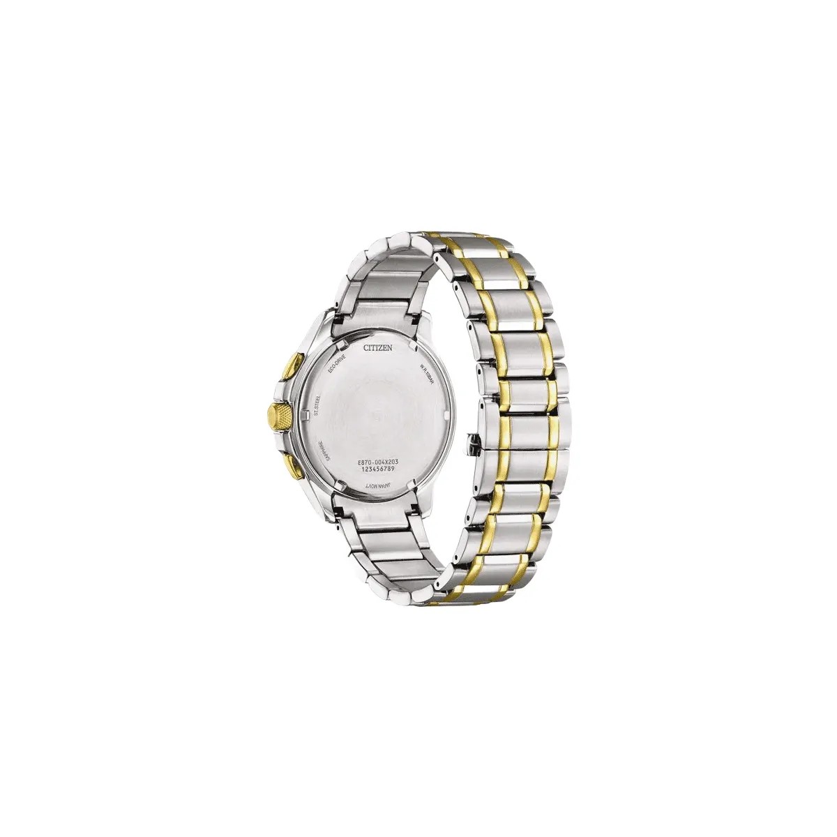 Citizen Eco-Drive Gents Watch Black Dial - HypeFly India View 3