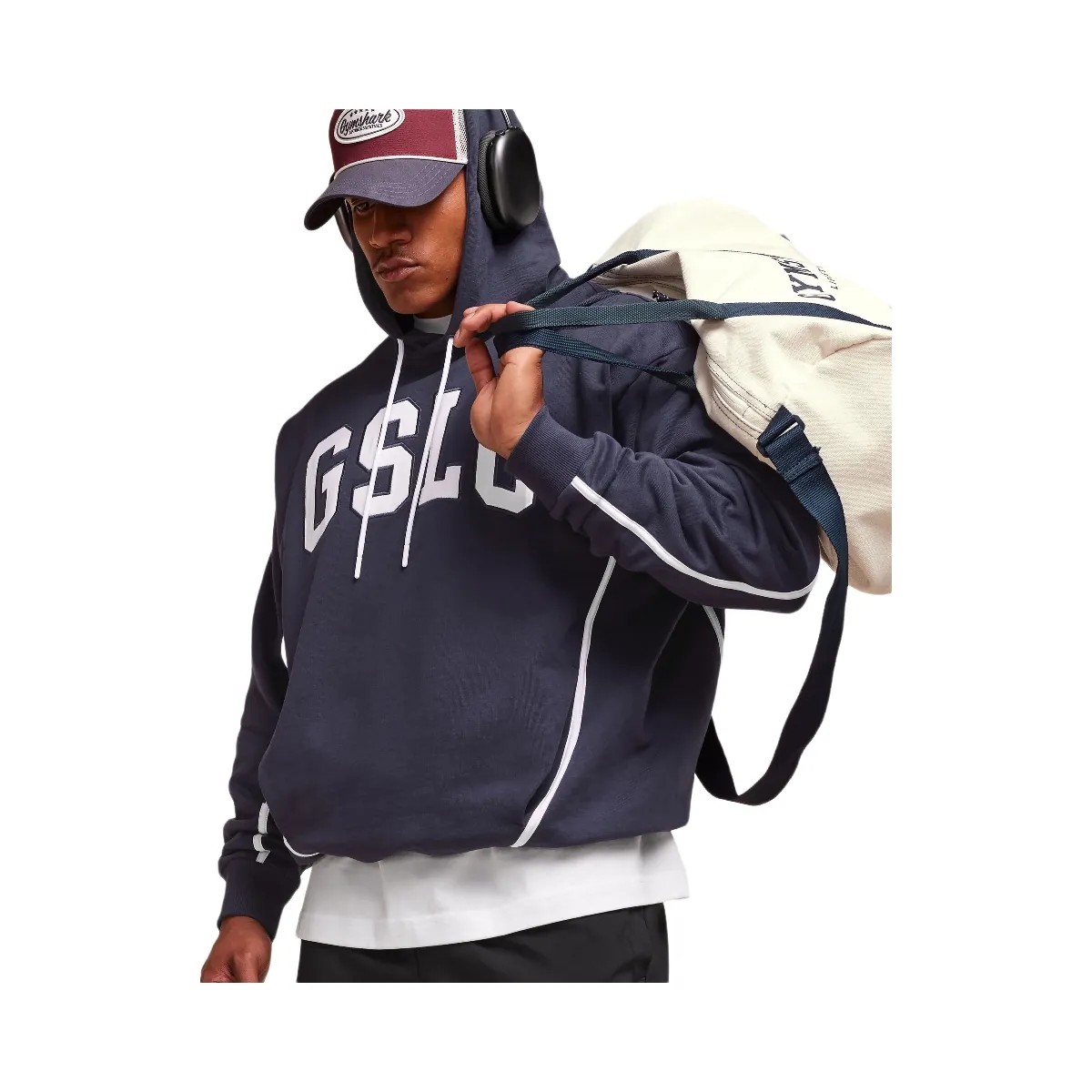 Gymshark GSLC Hoodie - Heavy Blue - HypeFly India View 5