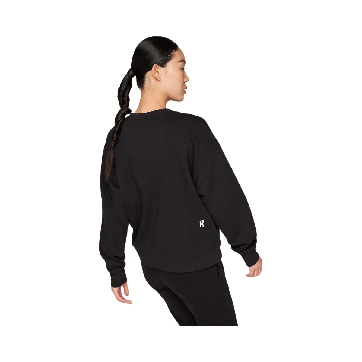 On Club Crew Black - HypeFly India View 5