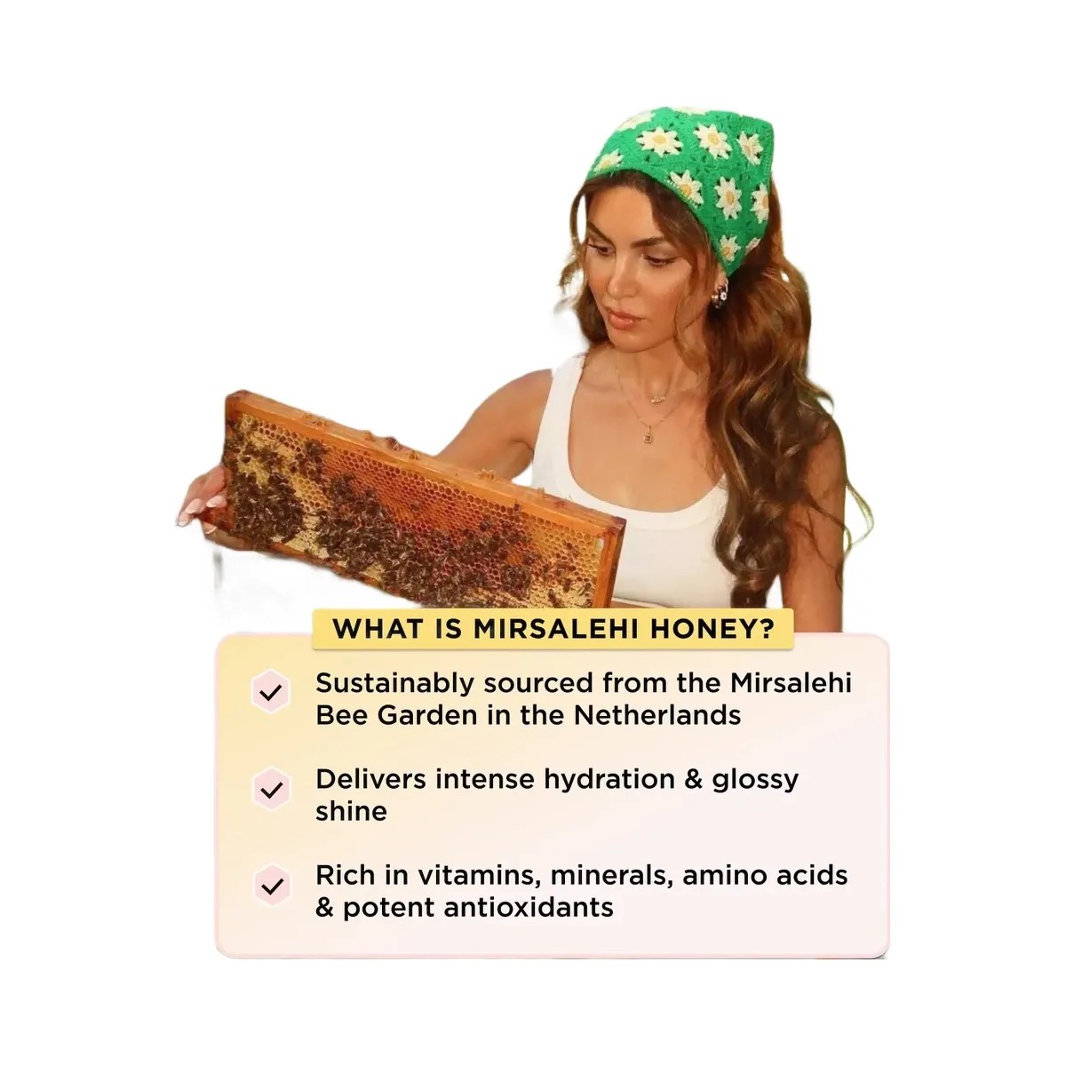 Gisou Wildflower Honey Infused Hair Perfume - HypeFly India View 5