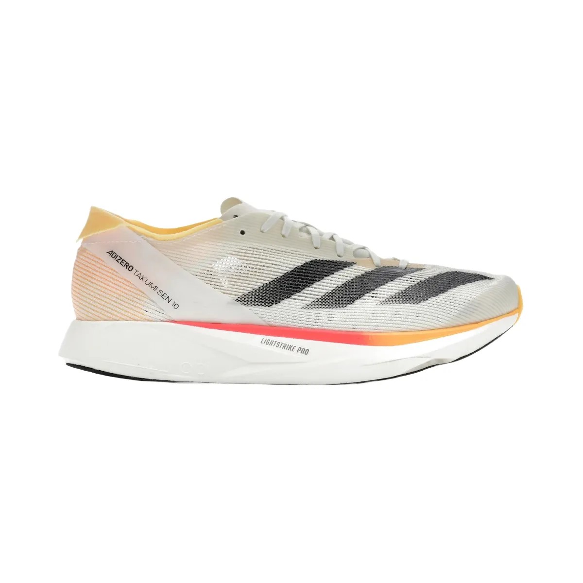 Adidas Adizero Takumi Sen 10 Ivory Core Black Off White - HypeFly India View 1