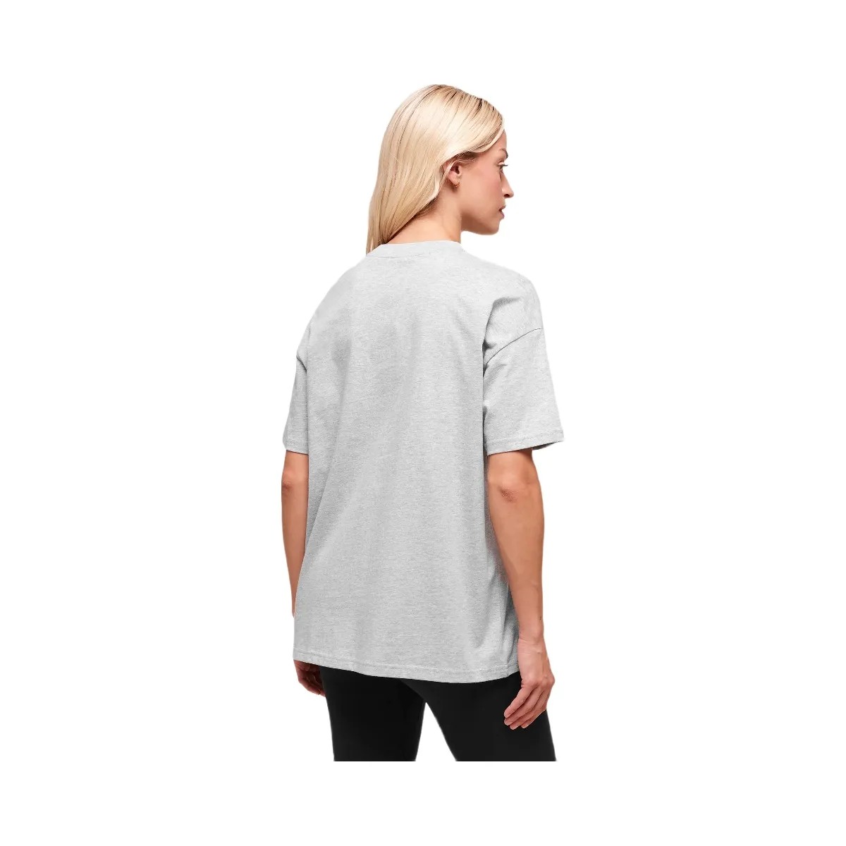 Gymshark Training Oversized T-Shirt - Light Grey Marl - HypeFly India View 2