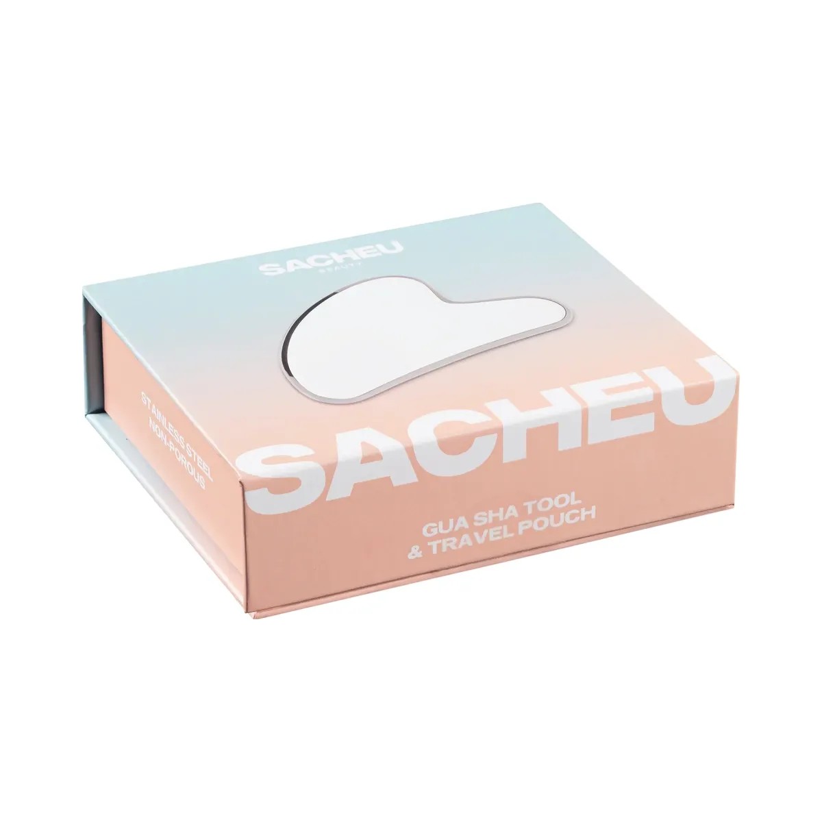 SACHEU Stainless Steel Non-Porous Gua Sha - HypeFly India View 1
