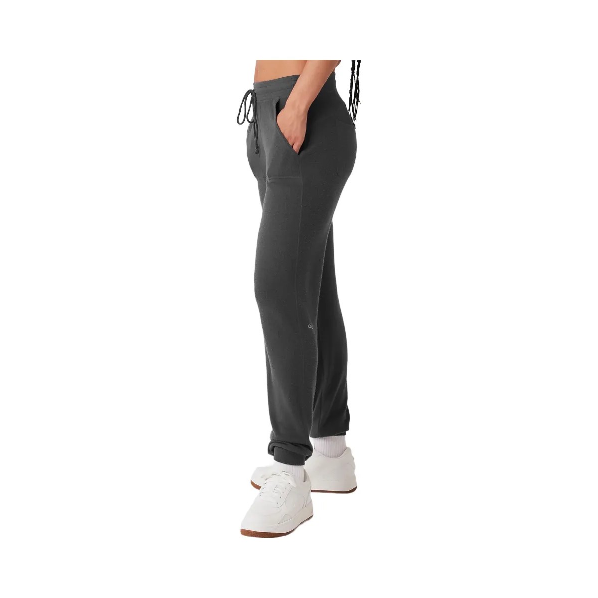 Alo Women's Soho Sweatpant - Anthracite - HypeFly India View 2