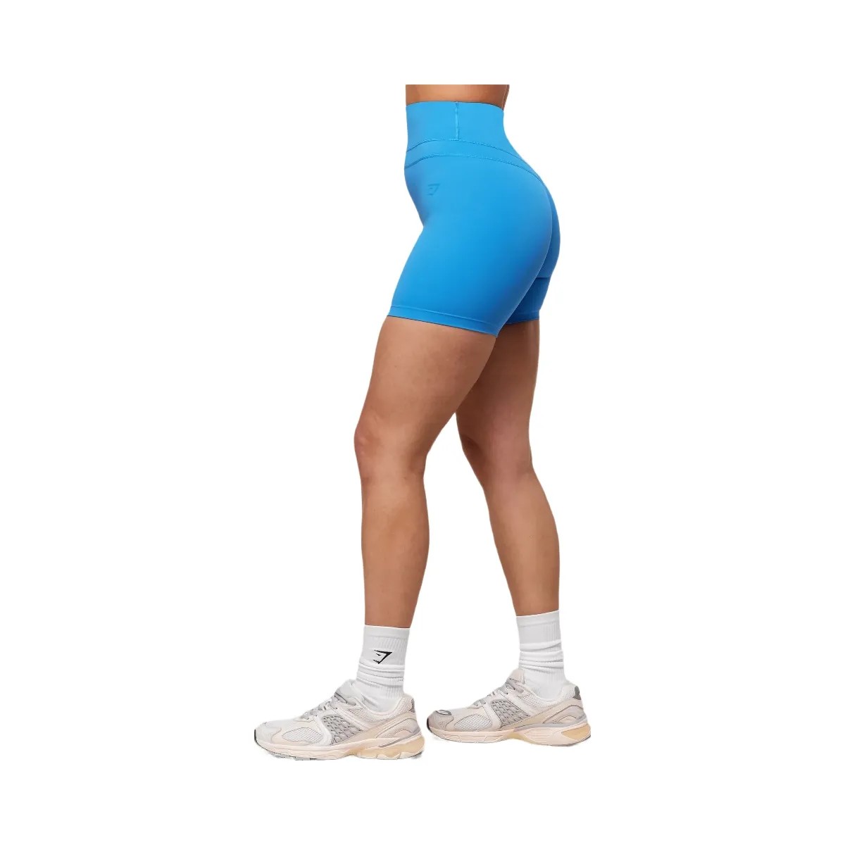 Gymshark Whitney Shorts - Active Blue - HypeFly India View 5
