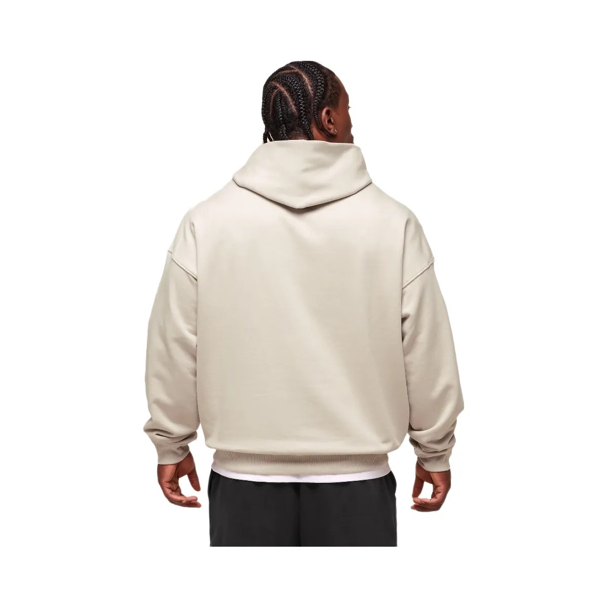 Gymshark Pocket Graphic Hoodie - Pebble Grey - HypeFly India View 2
