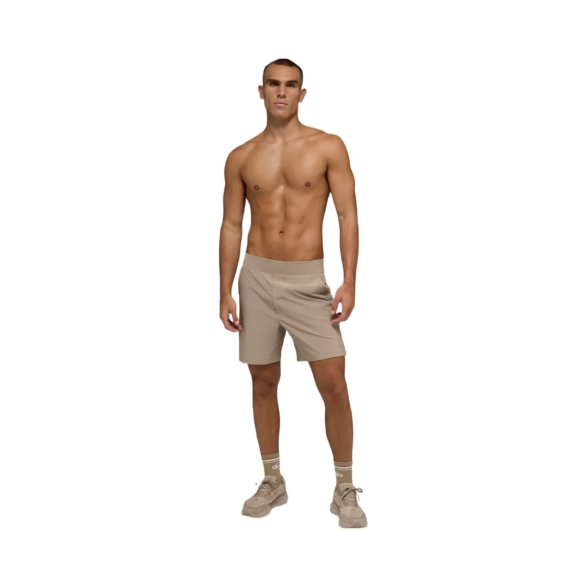Alo Men's 7" Repetition Short - Gravel - HypeFly India View 1
