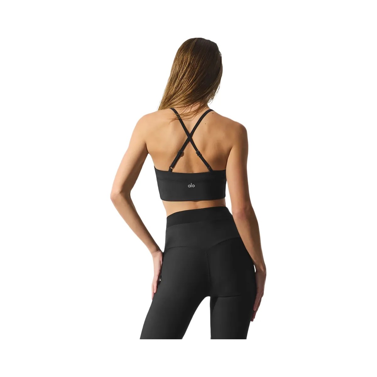 Alo Women's Airlift Divine Bra - Black - HypeFly India View 2
