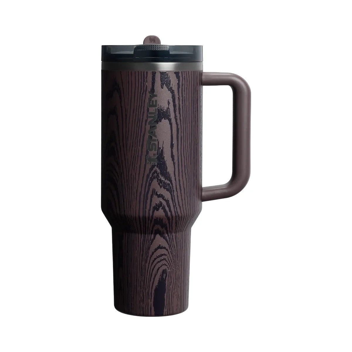 Stanley Cheers and Cheer Quencher ProTour Flip Straw Tumbler (40OZ) Redwood Woodgrain - HypeFly India View 1