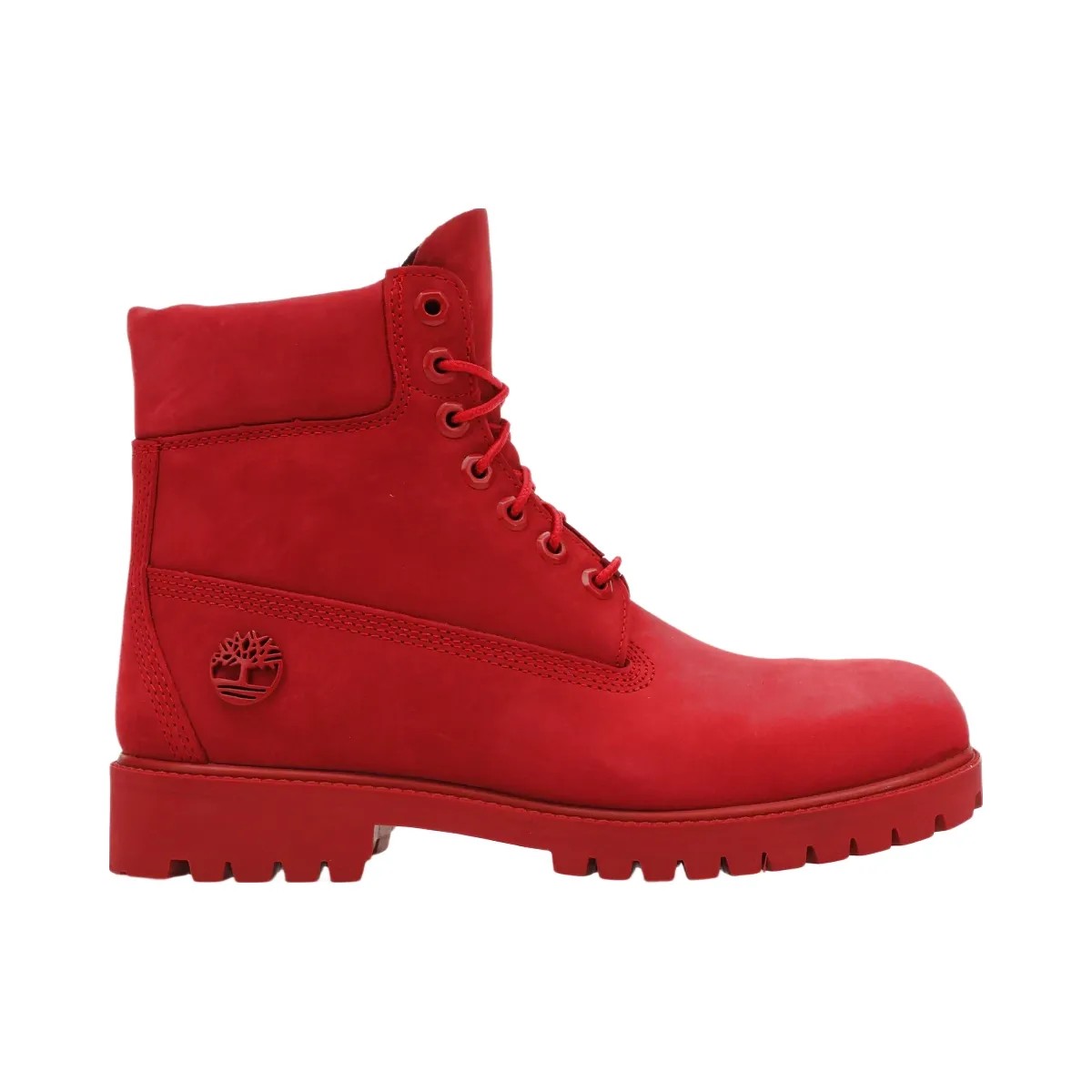 Timberland 6" Heritage Premium Waterproof Boot Dark Red Nubuck - HypeFly India View 1