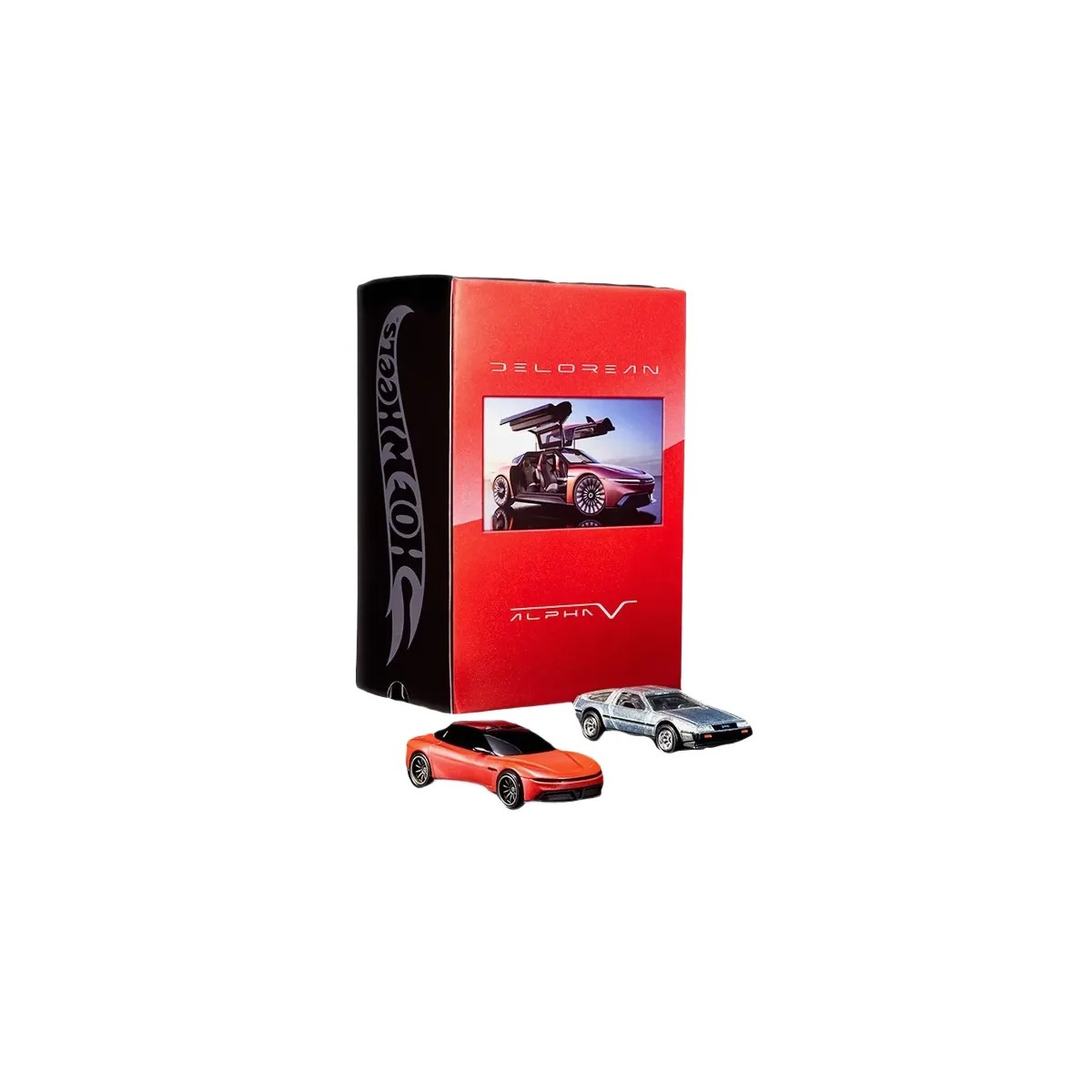 Hot Wheels x DeLorean DMC-12 & Alpha5 Collector Set - HypeFly India View 1