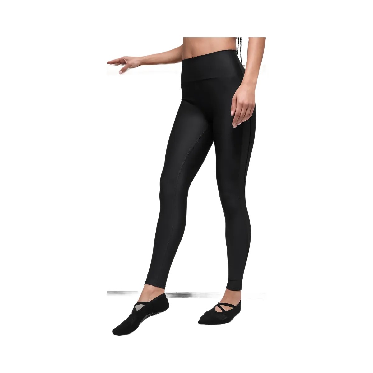 Alo Women's Airlift High-Waist Mesh Infatuation Legging - Black - HypeFly India View 1
