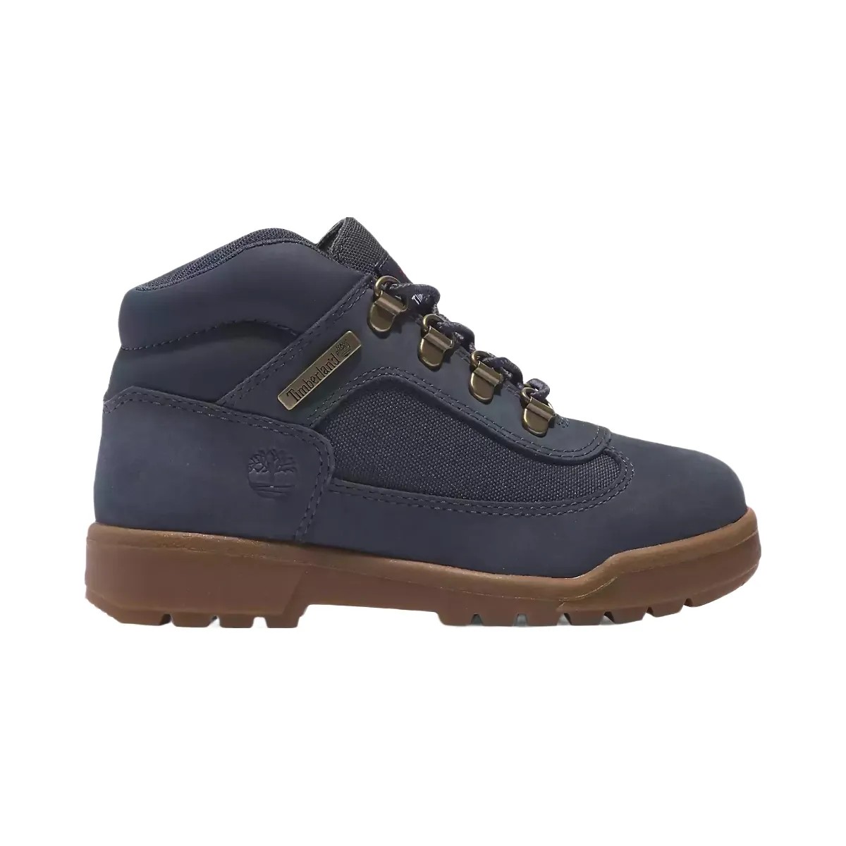 Timberland Field Boot Mid Lace Up Dark Blue Nubuck - HypeFly India View 1