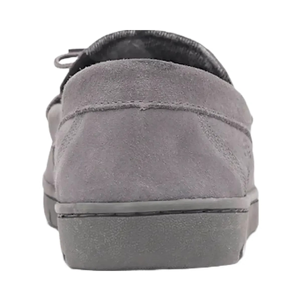Timberland Stony Ledge Flannel-Lined Moc Slipper Dark Grey Men'S - HypeFly India View 4