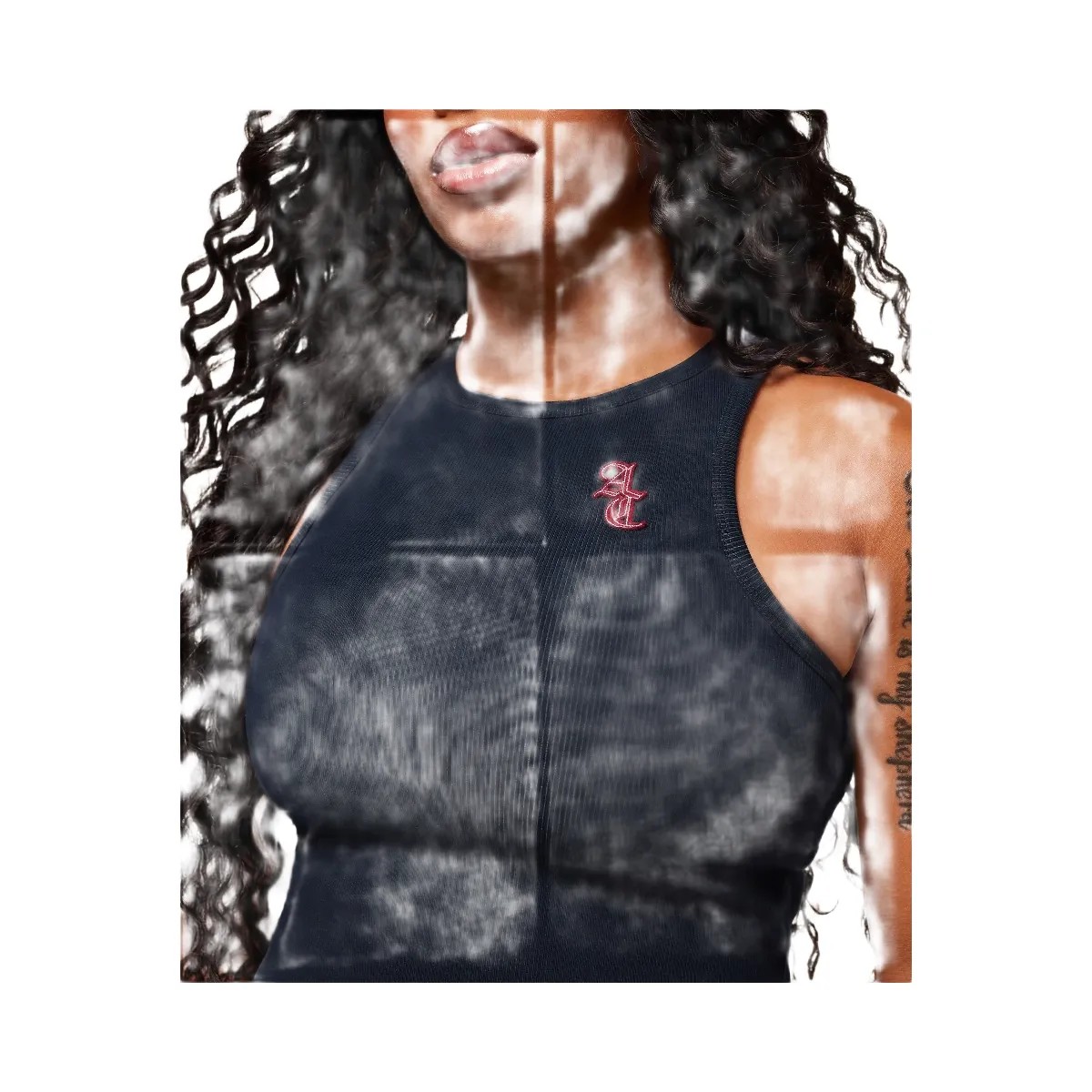 Gymshark x Analis Tank - Midnight Blue - HypeFly India View 4