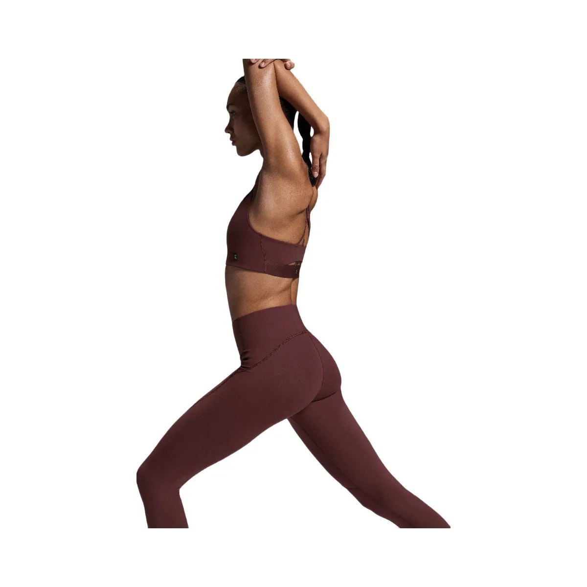 On Movement Tights Long Mulberry - HypeFly India View 4