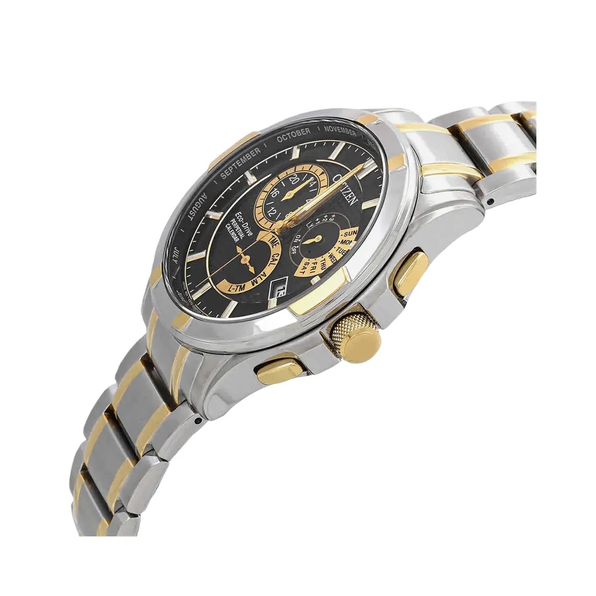Citizen Eco-Drive Gents Watch Black Dial - HypeFly India View 2
