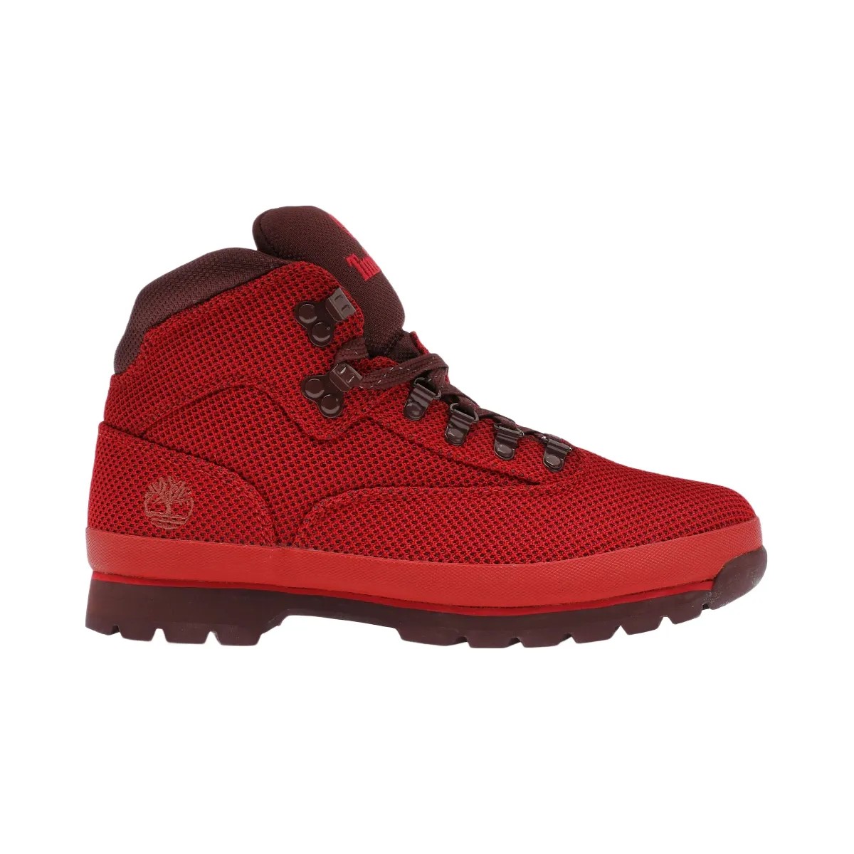 Timberland Euro Hiker Mid Medium Red - HypeFly India View 1