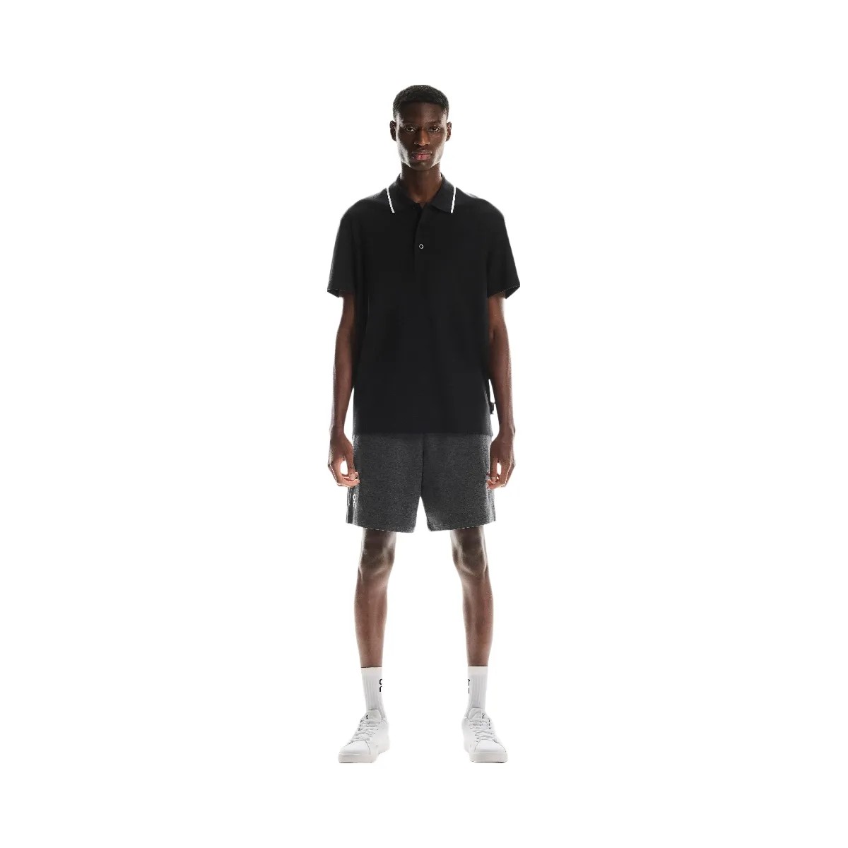 On Courtside Polo Black - HypeFly India View 5