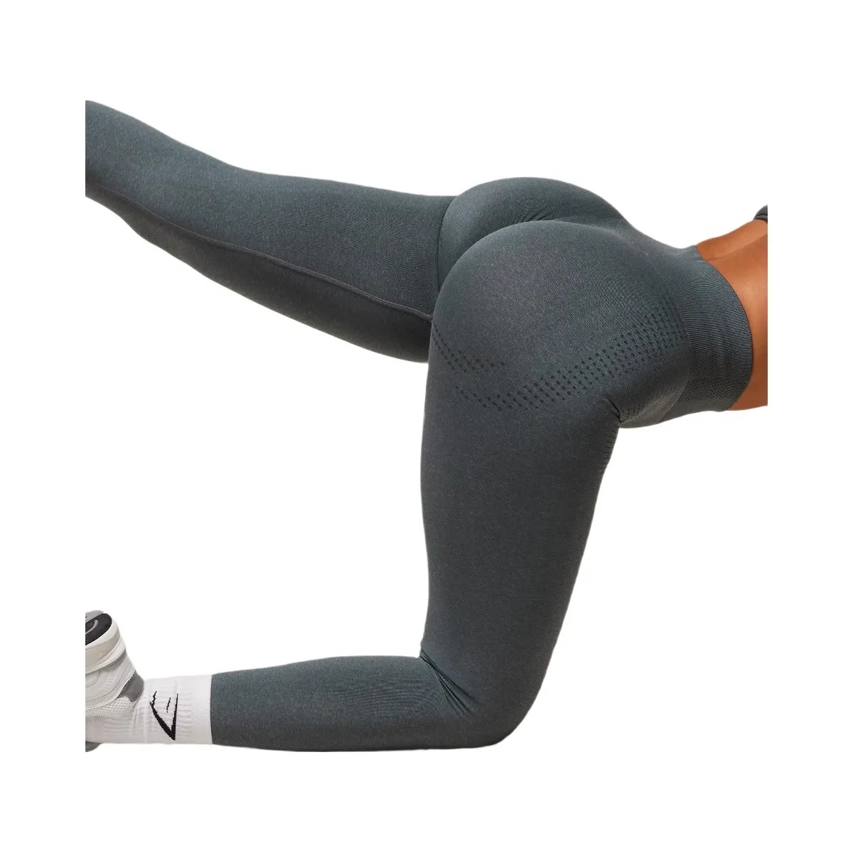 Gymshark Vital Soft Leggings - Strong Grey/Marl - HypeFly India View 4