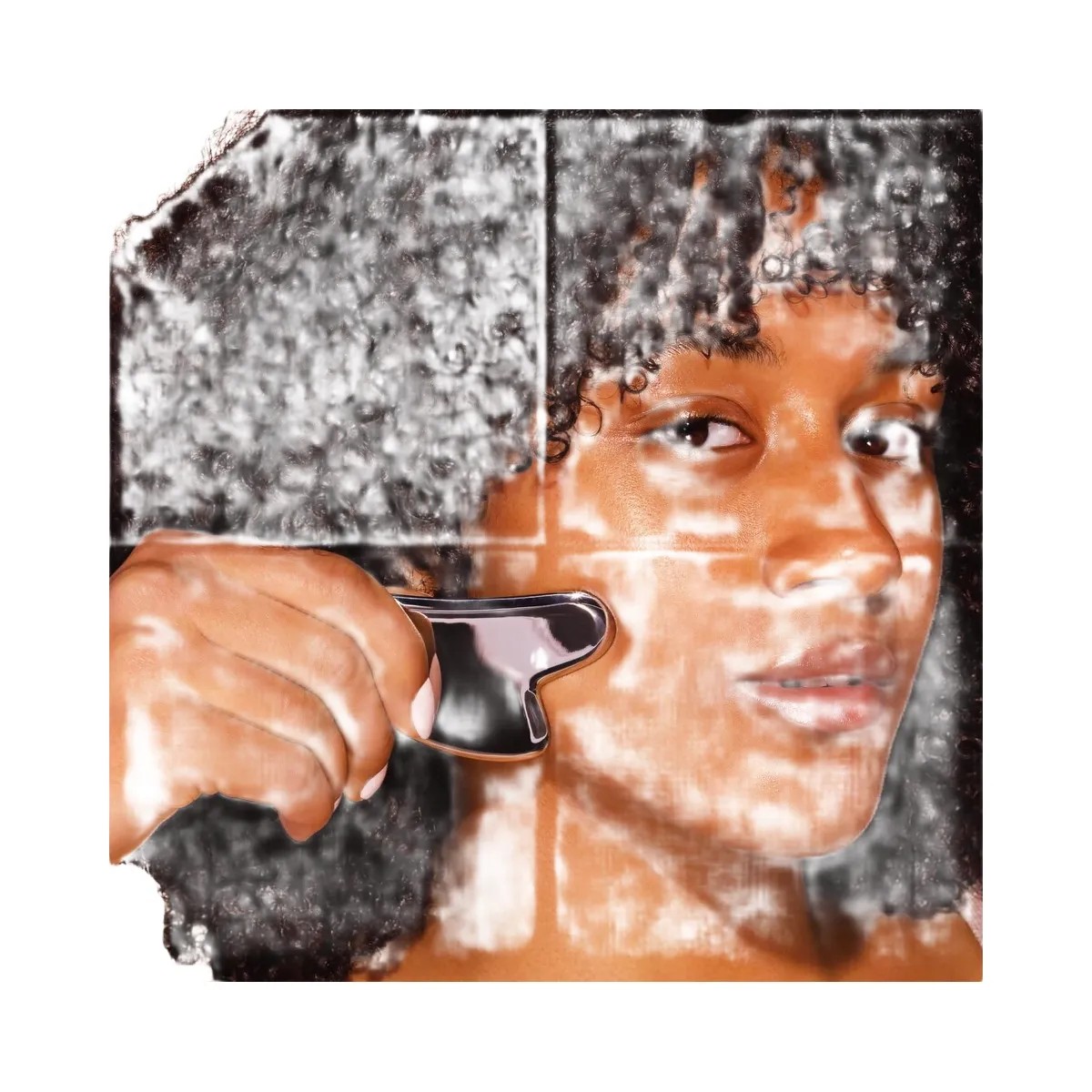 SACHEU Stainless Steel Non-Porous Gua Sha - HypeFly India View 4