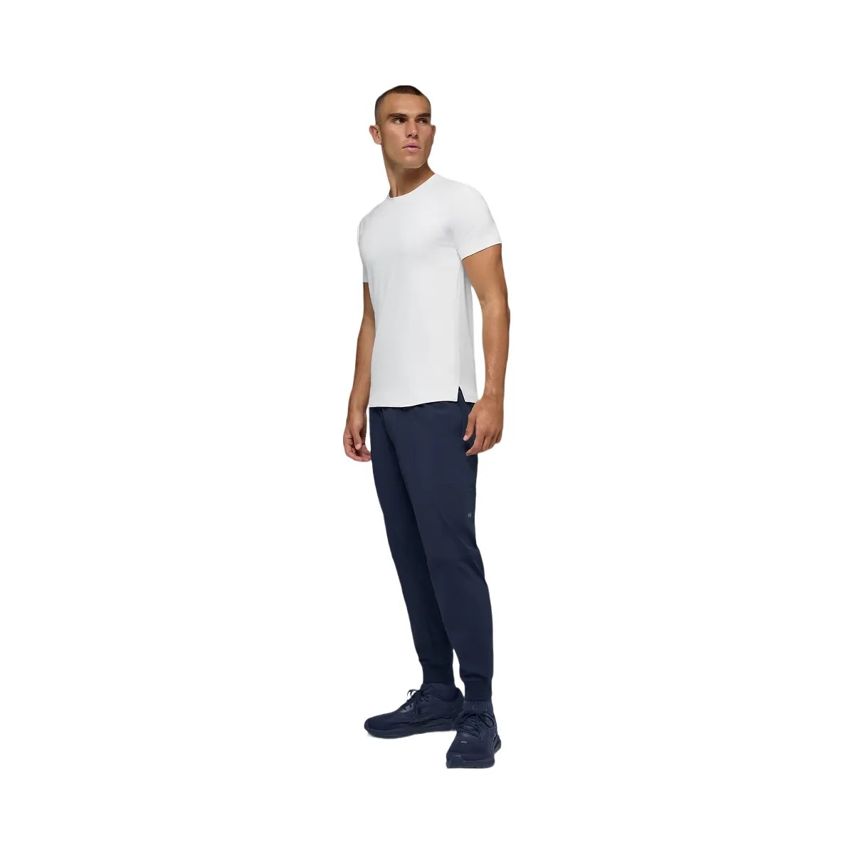 Alo Men's Idol Crewneck Short Sleeve - White - HypeFly India View 4