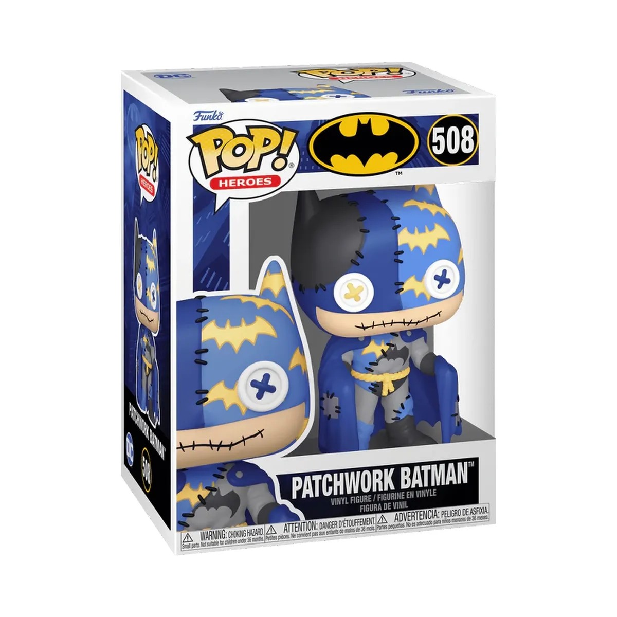 Funko Pop! Patchwork Batman #508 - HypeFly India View 1