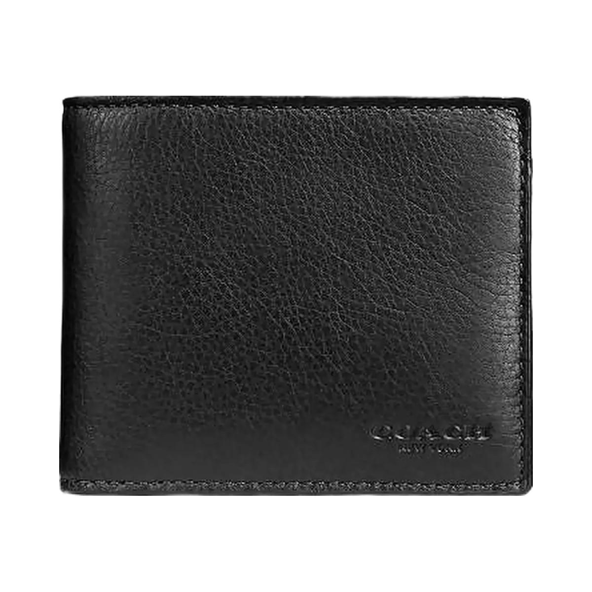 Coach 3 In 1 Wallet Smooth Leather-Black - HypeFly India View 1