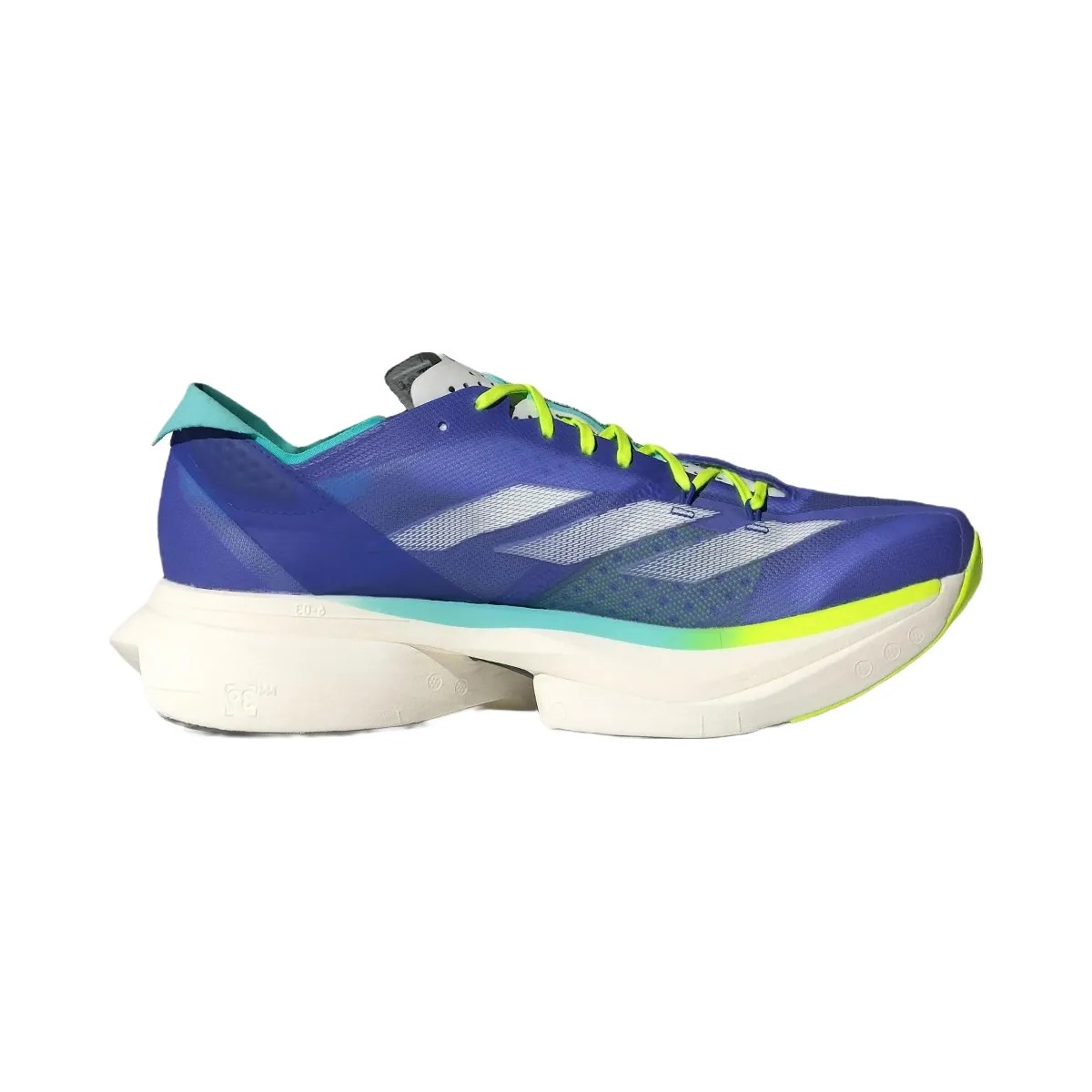 Adidas Adizero Adios Pro 3 Cobalt Blue Zero Metalic Lucid Lemon - HypeFly India View 1