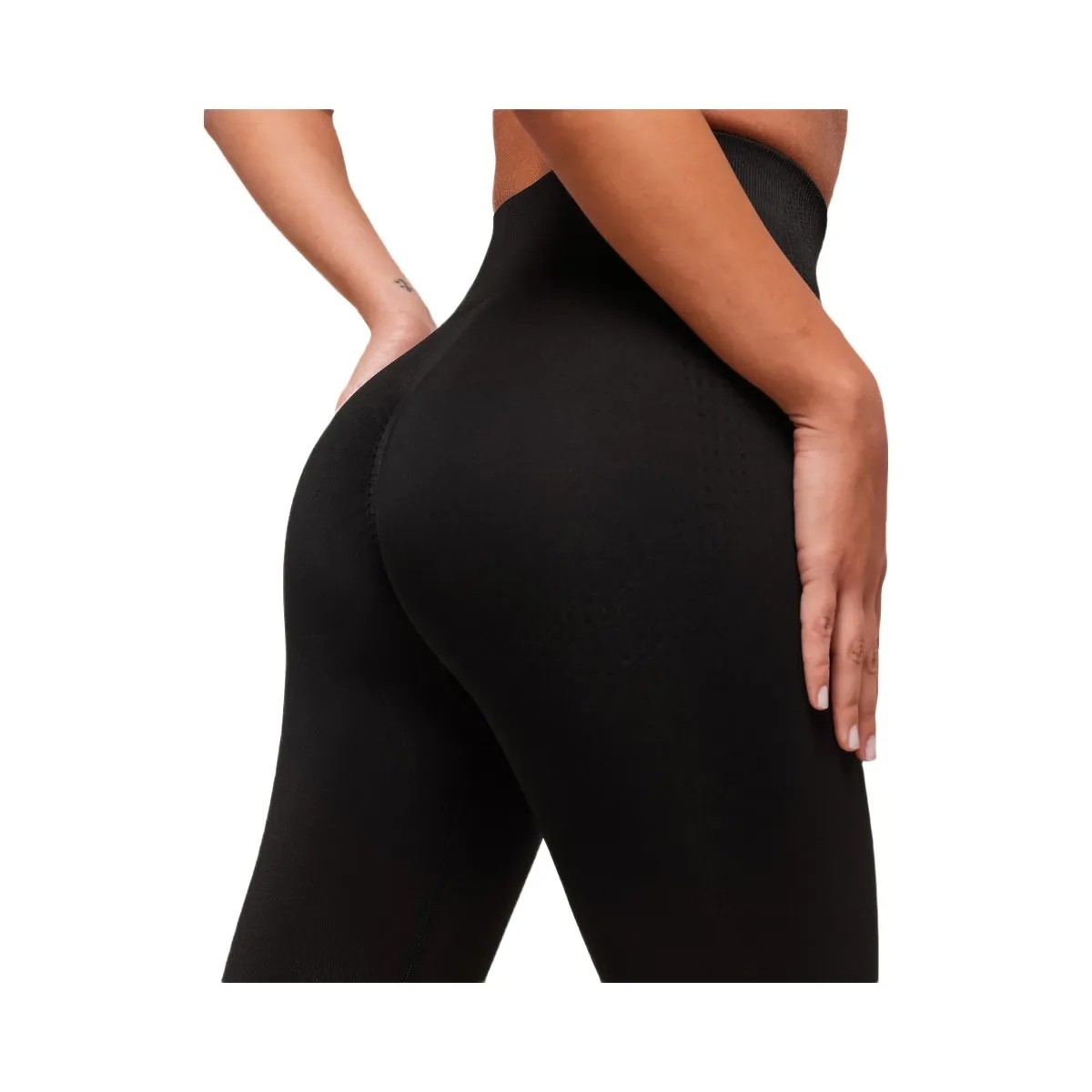 Gymshark Vital Soft Leggings - Black - HypeFly India View 4