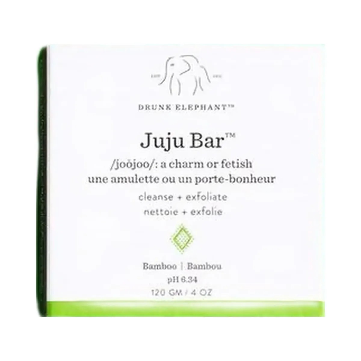 Drunk Elephant Juju Exfoliating Face Cleansing Bar - HypeFly India View 4