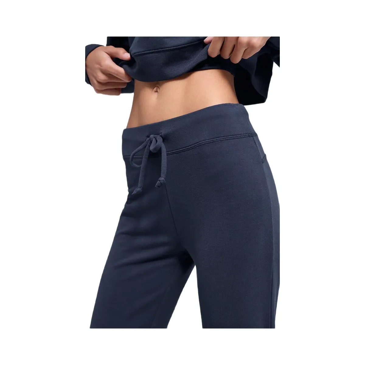 Alo Women's Sway Bootcut Sweatpant - Navy - HypeFly India View 3