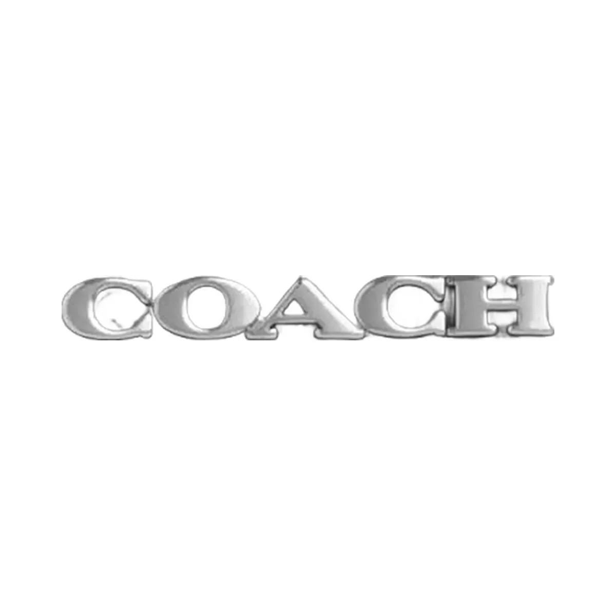 Coach Snap Wallet Pebbled Leather-Silver-Black - HypeFly India View 3