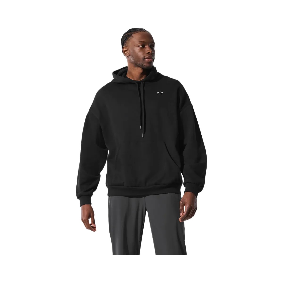 Alo Women's Accolade Hoodie - Black - HypeFly India View 5