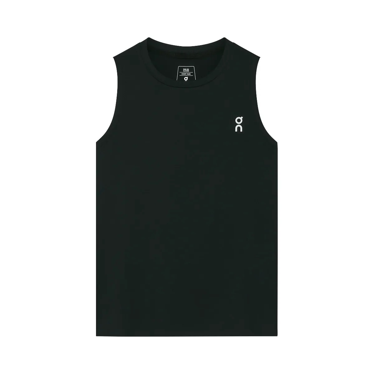 On Court Tank All Black - HypeFly India View 1