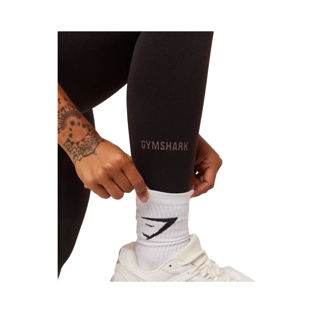 Gymshark Activate Seamless Leggings - Plum Brown - HypeFly India View 6