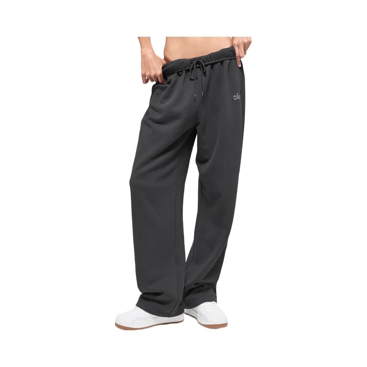 Alo Accolade Straight Leg Sweatpant - Anthracite - HypeFly India View 1