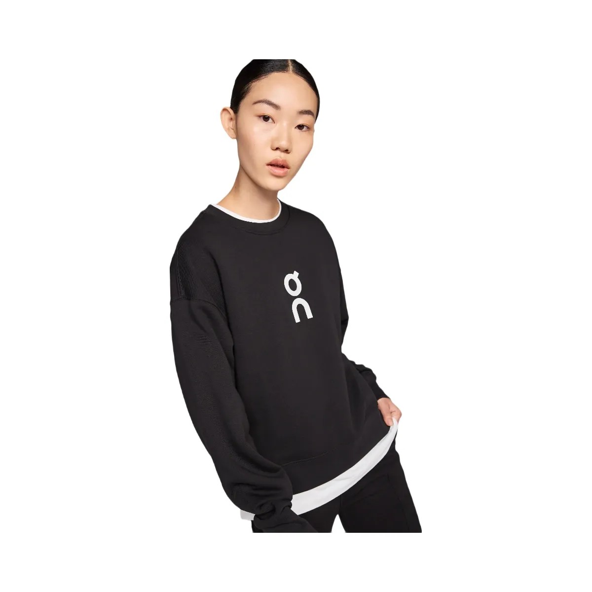 On Club Crew Black - HypeFly India View 3