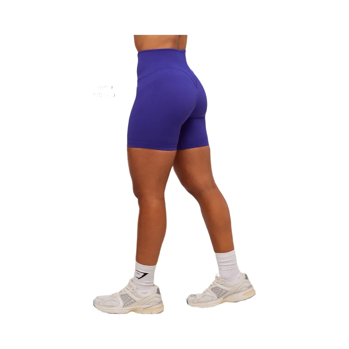 Gymshark Activate Seamless Shorts - Cobalt Purple - HypeFly India View 2