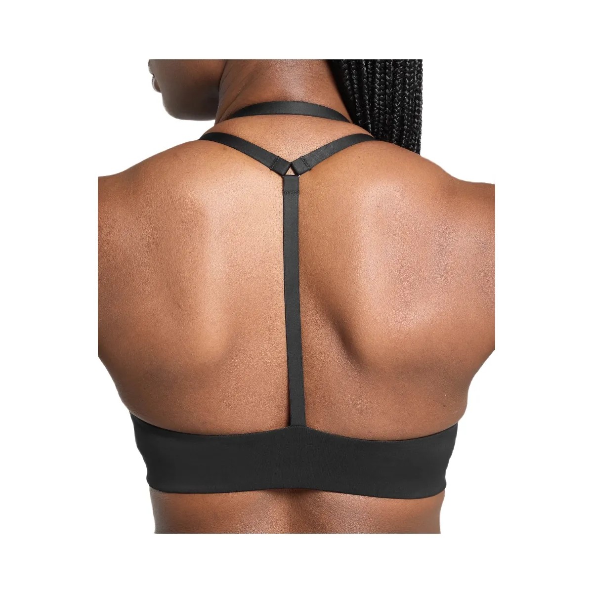 Gymshark Reps T Back Sports Bra - Black - HypeFly India View 6