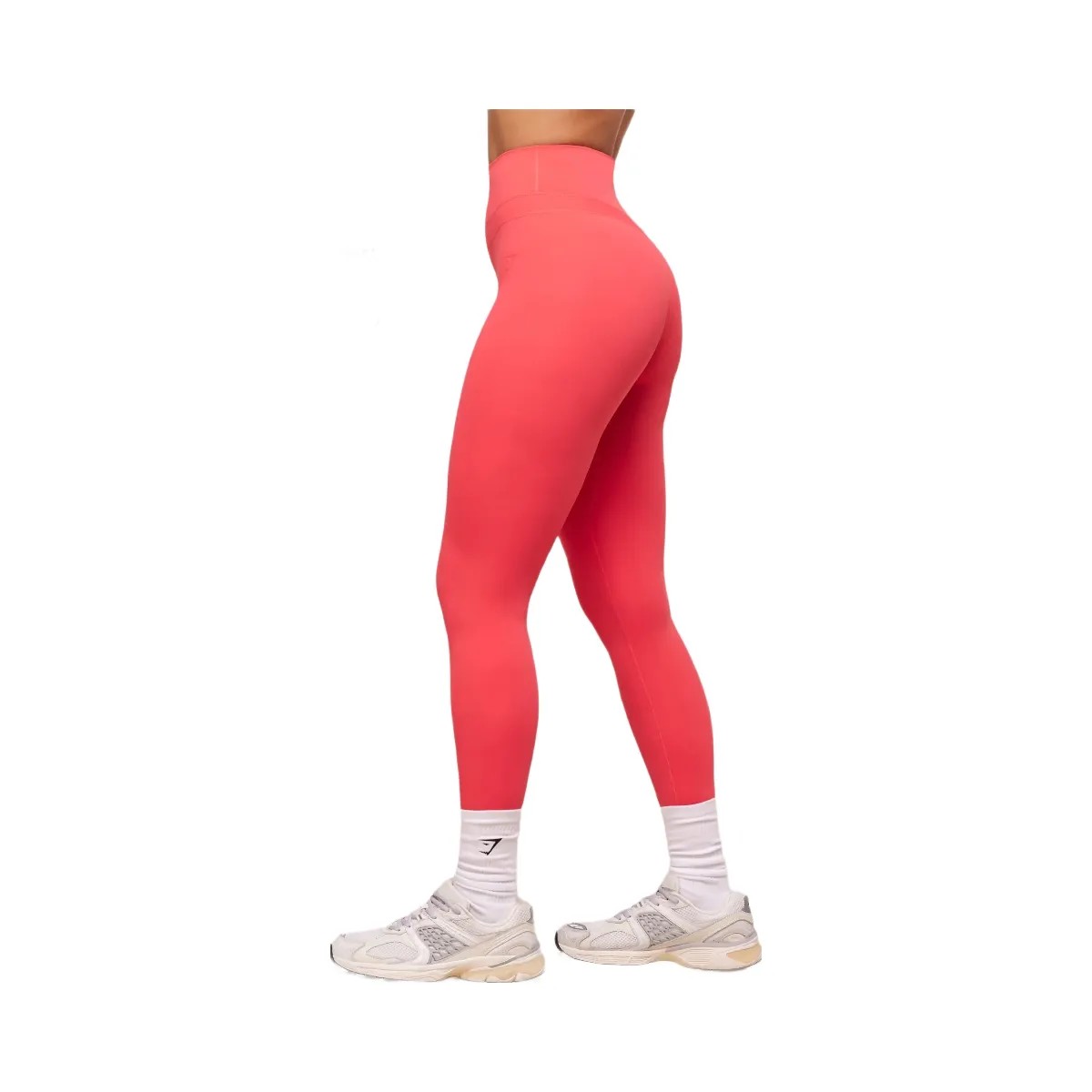 Gymshark Whitney Leggings - Coral Red - HypeFly India View 3