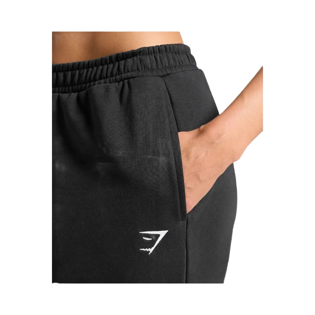 Gymshark Training Fleece Tall Joggers - Black - HypeFly India View 4