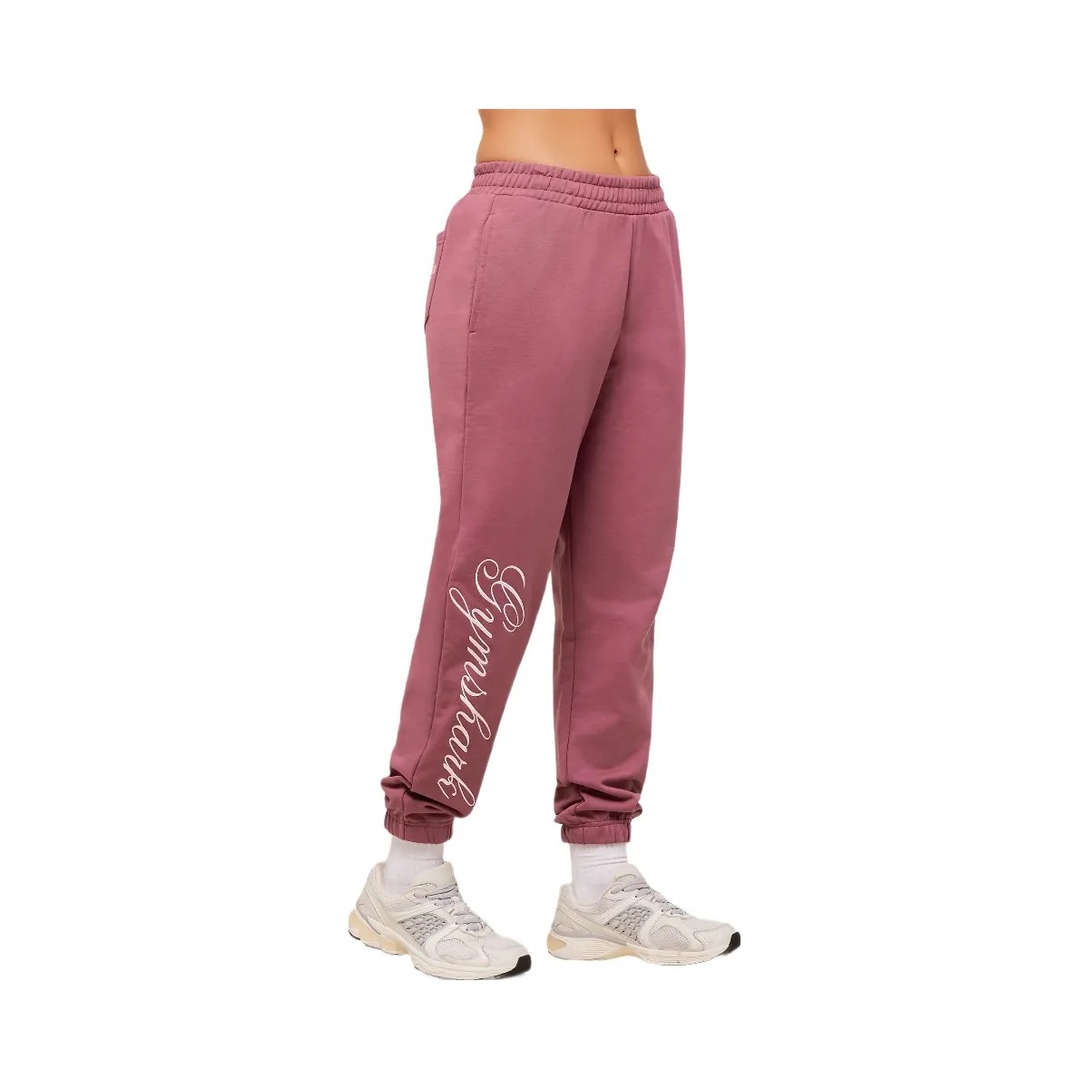 Gymshark All Seasons Graphic Jogger - Reset Pink - HypeFly India View 3