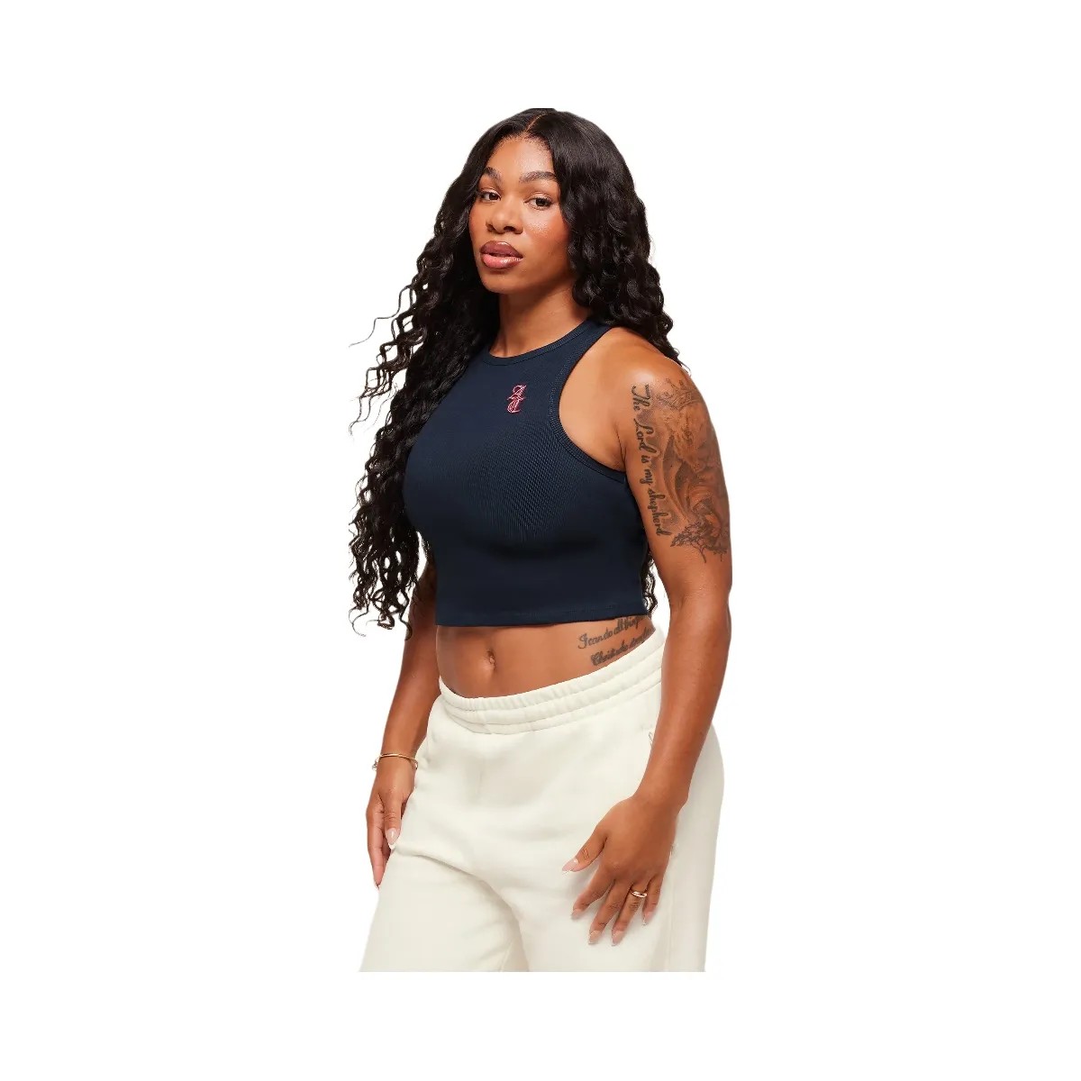 Gymshark x Analis Tank - Midnight Blue - HypeFly India View 3