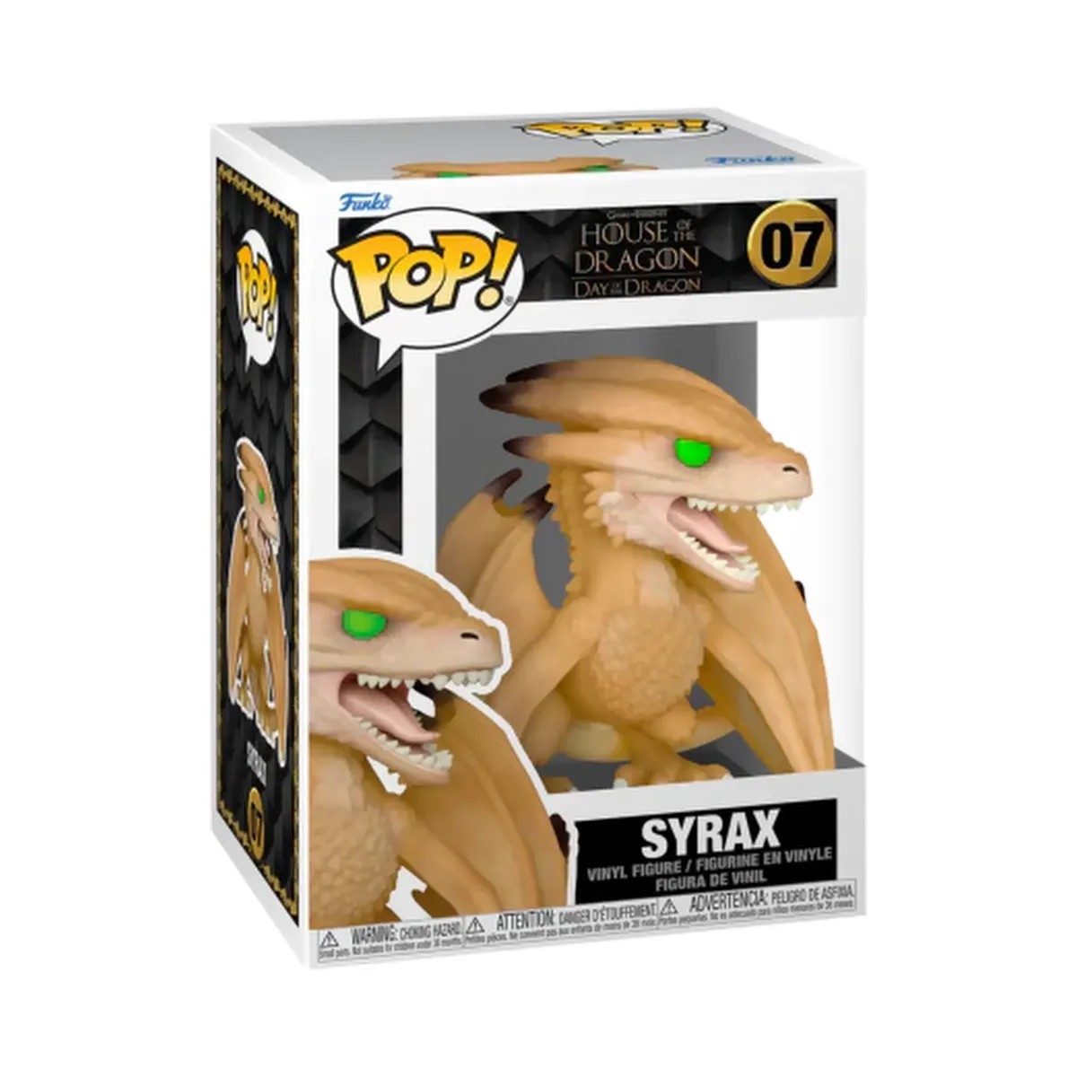 Funko Pop! Game of Thrones: House of the Dragon - Syrax #07 - HypeFly India View 1
