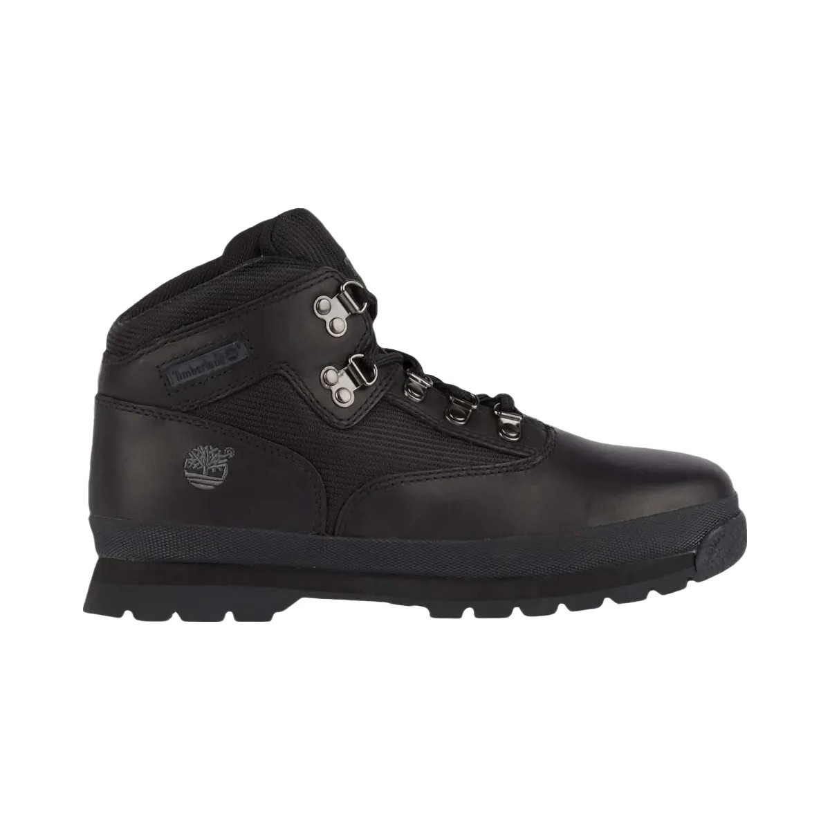 Timberland Euro Hiker Mid Lace Up Boot Black - HypeFly India View 1