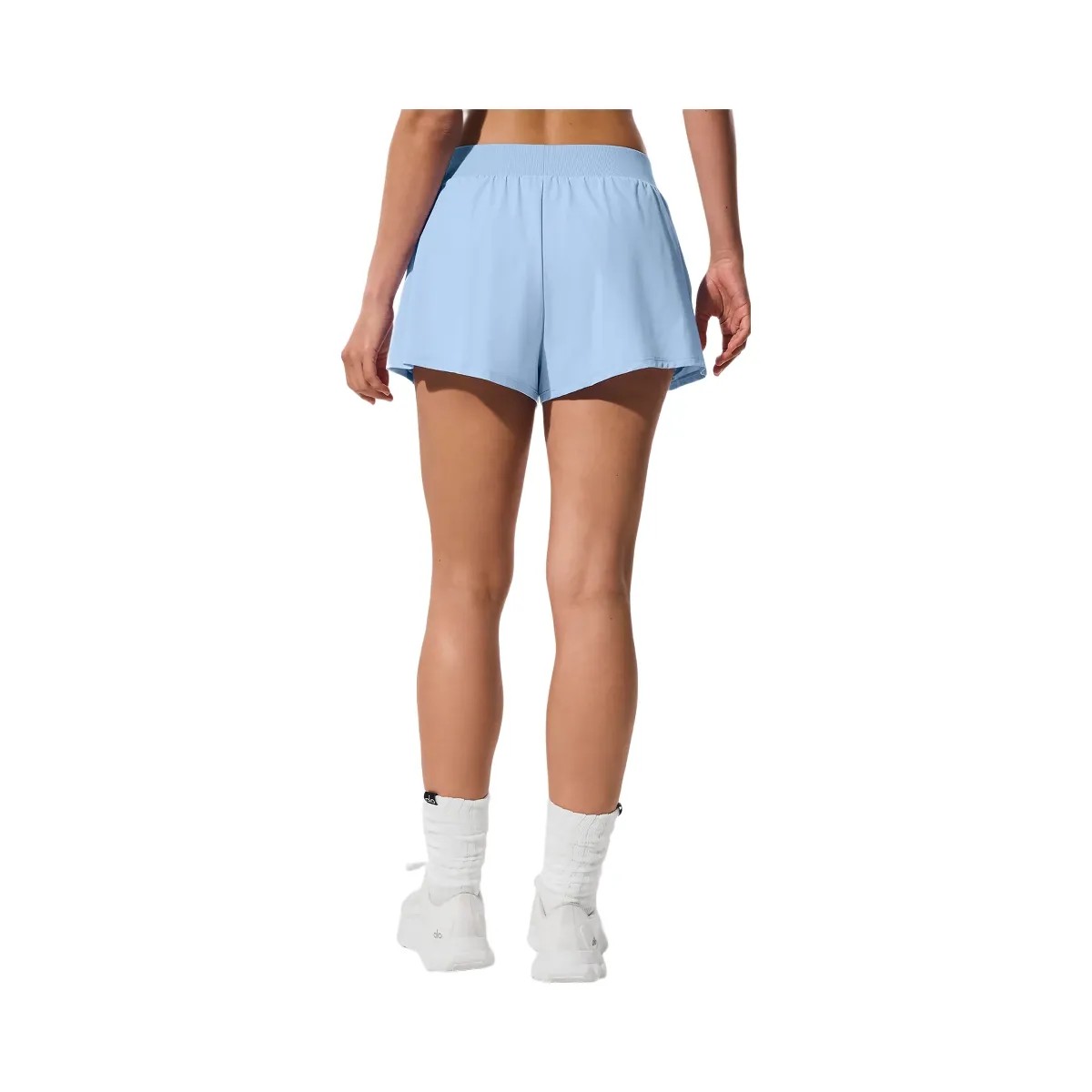 Alo Women's Breezy Short - Seashell Blue - HypeFly India View 2