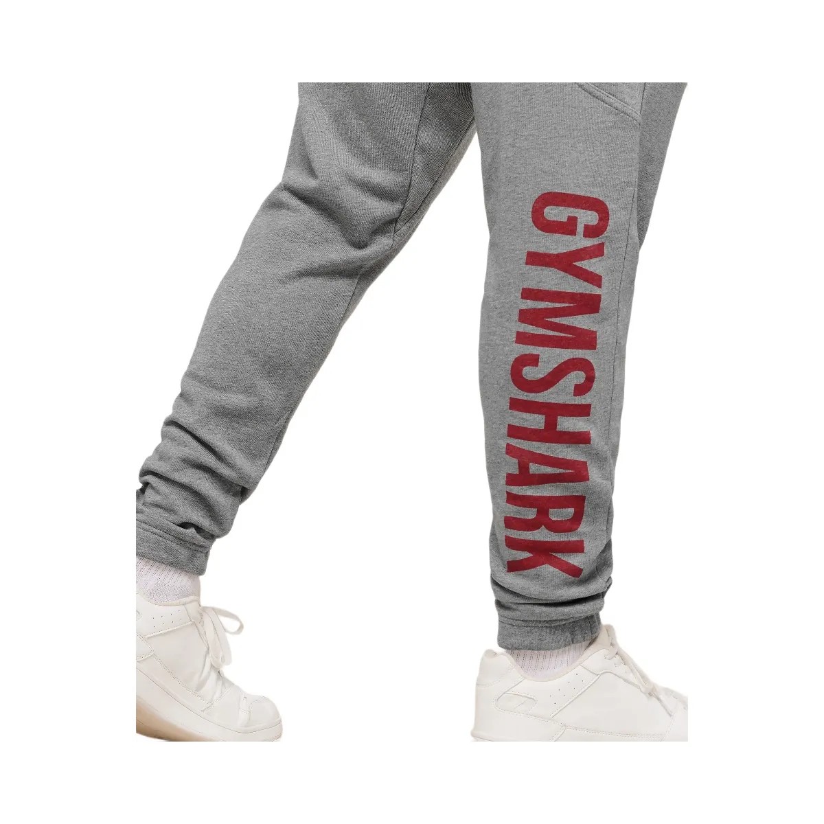 Gymshark Power Wordmark Jogger - Charcoal Core Marl - HypeFly India View 5